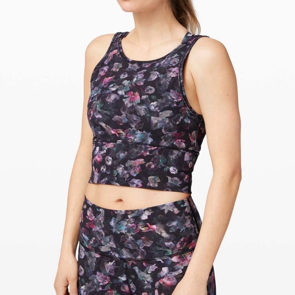 Lululemon Power Pivot Everlux Tank Floral Size 6 - Picture 5 of 5